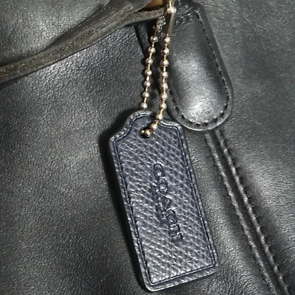 FIRM! RARE! Coach Vintage Framed Leather Pouch Hinged Frame Closure